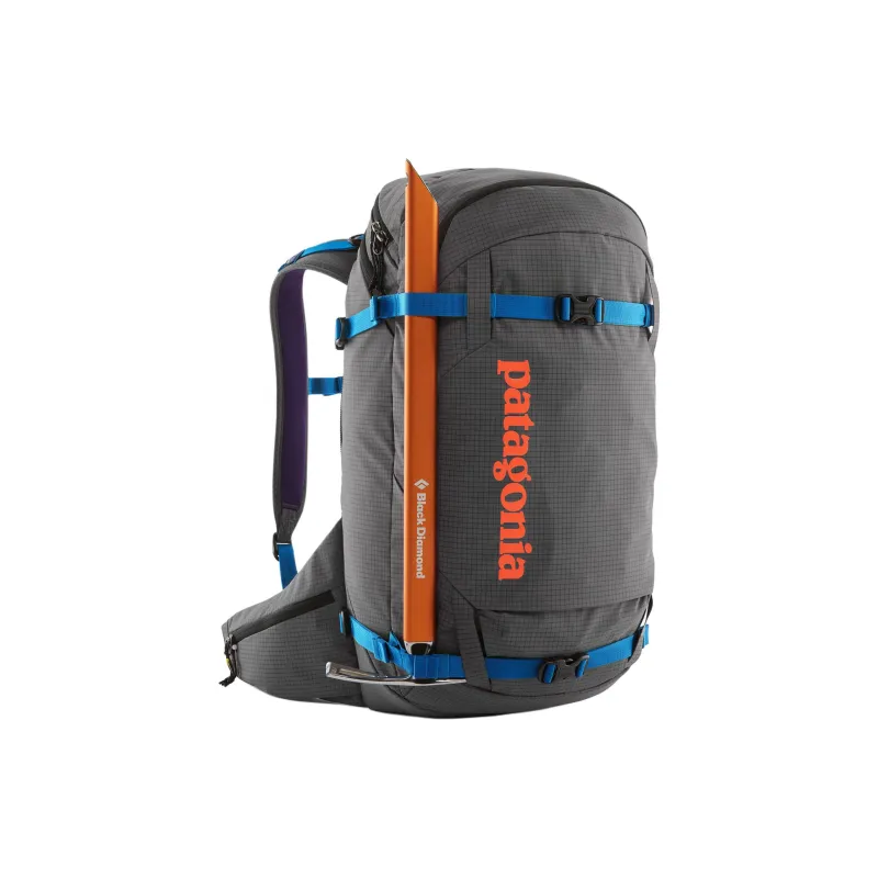Patagonia Snowdrifter Recycled Nylon Outdoor Hiking Bag Backpacks Regular Unisex Forge Gray-1