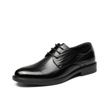 AOKANG Dress Shoes Men Low Top None