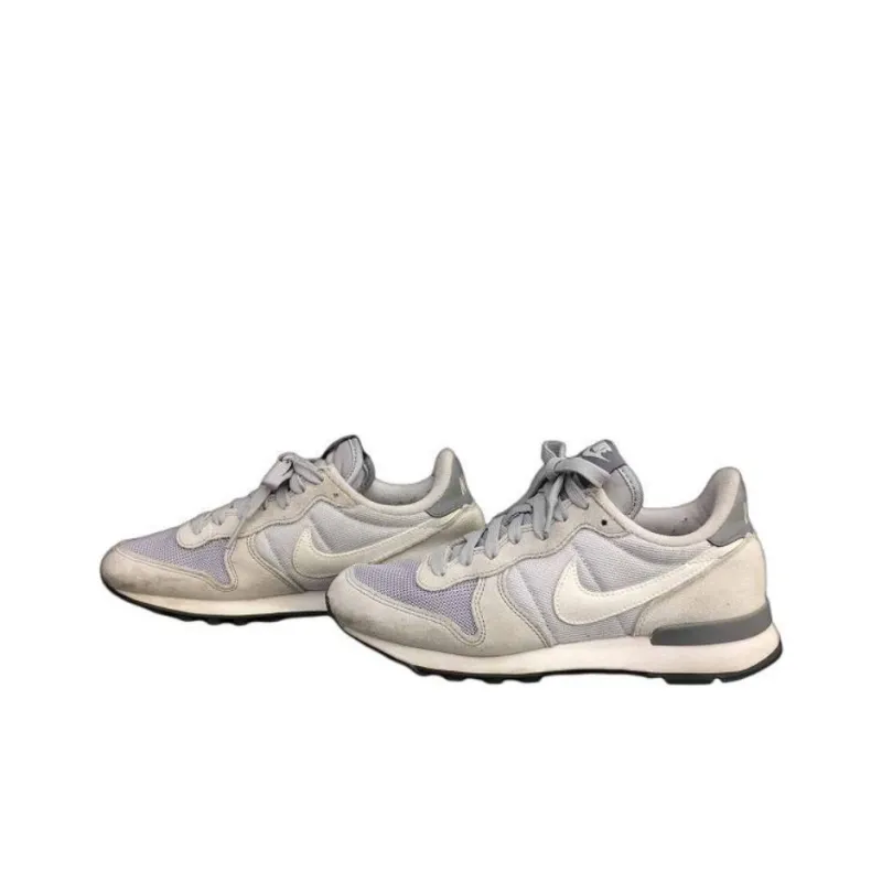 Nike Internationalist Anti-Slip Wear-Resistant Low-Top Casual Running Shoes Women's Gray-1