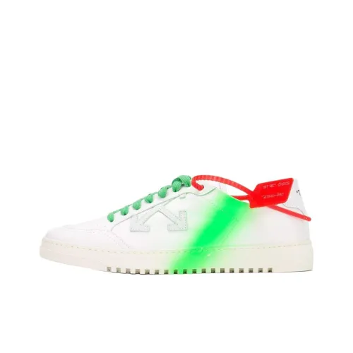 OFF-WHITE 2.0 Low Top Green Spray