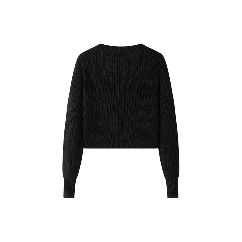 Tokyo Season Sweater Women's Black-1