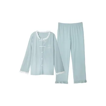 DAMOS·LOVE Pajama Set Women's Lake Green