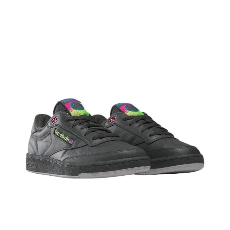 Reebok Club C 85 Vintage Black Pink Green-2