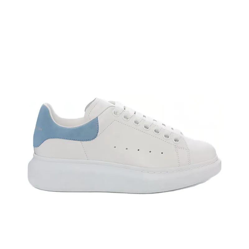 Alexander McQueen Oversized Sneaker 'White Dream Blue Suede' Women's-1
