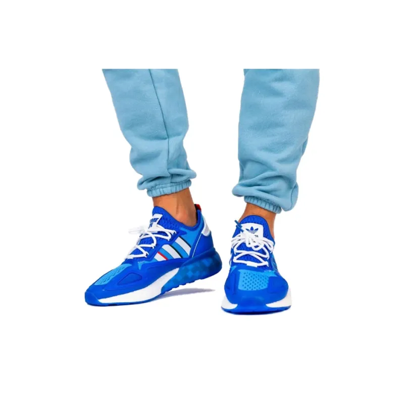 Adidas Zx 2K Boost Ninja Time In Blue-5