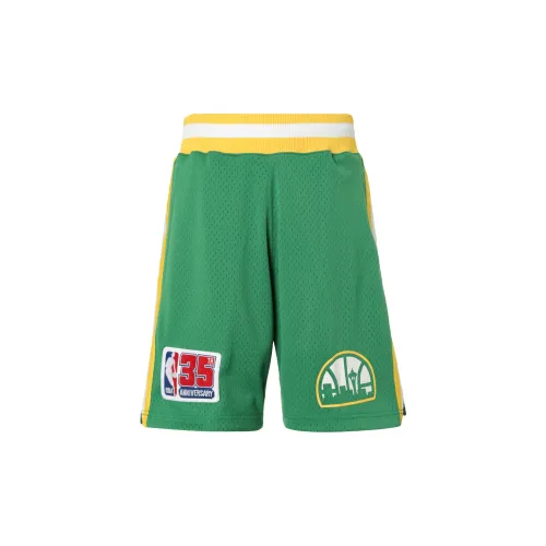 Mitchell Ness Basketball Shorts Men Green