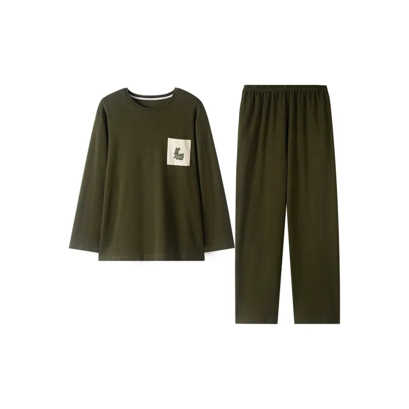 Dream Heart Pajama Set Men's Image Color-0