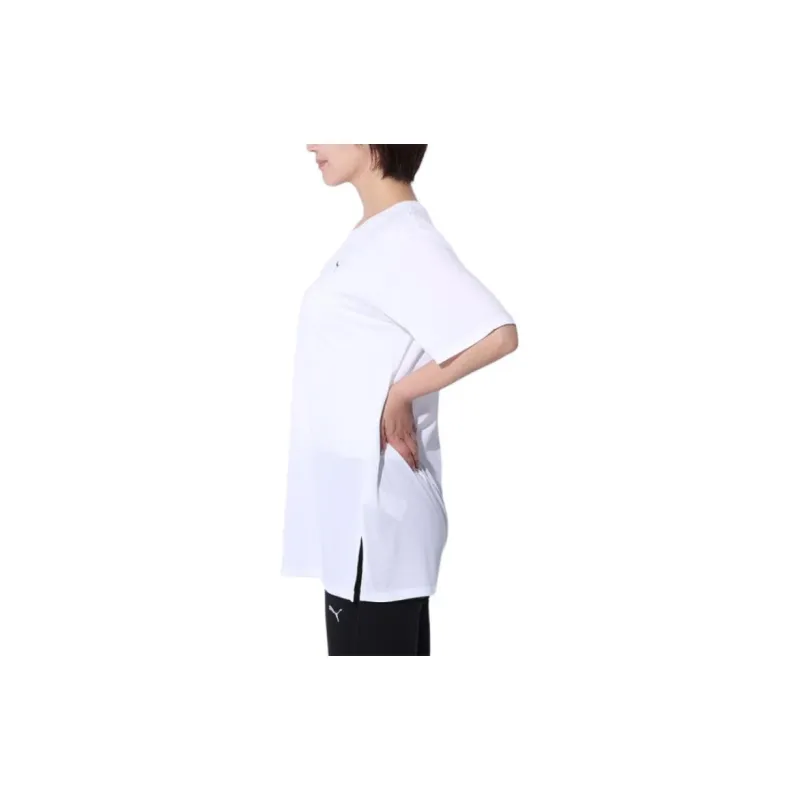 PUMA T Shirts Women's White-2