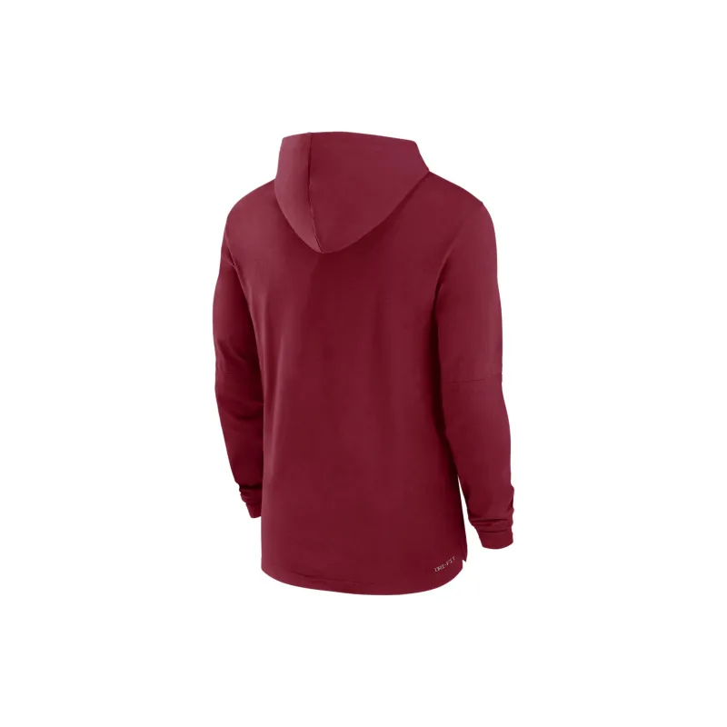 Nike Stanford Cardinal Sideline Men's Nike Dri FIT College Long Sleeve Hooded Top-1