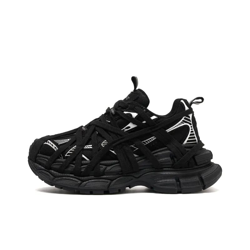 LEECAT STUDIO Anti-Slip And Wear-Resistant Lightweight Height Increasing Low-Top Chunky Sneakers Women's-0
