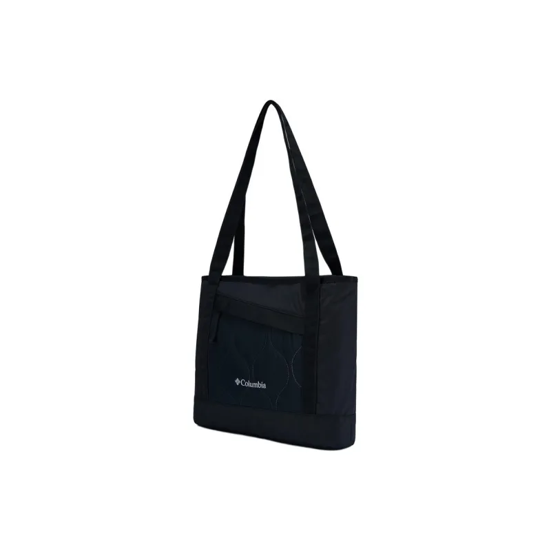 Columbia Fabric Tote Bag Shopping Bag Handbag Shoulder Bag Regular Unisex Black-1