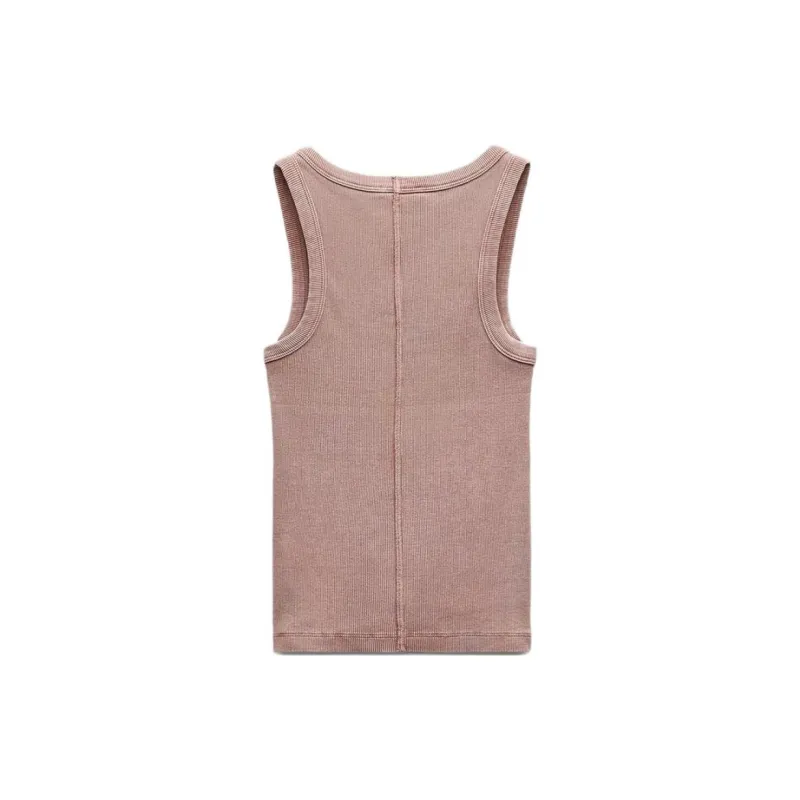 ZARA Tank Tops Women's Purple-1