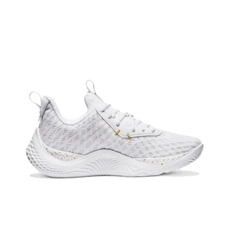 Under Armour Curry Flow 10 Team White Metallic Gold-1