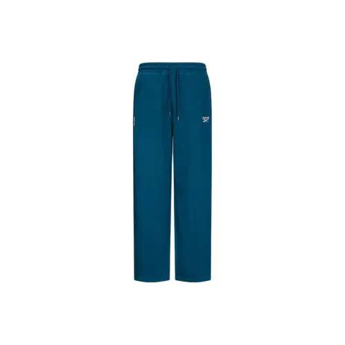 Reebok Knitted Sweatpants Unisex Navy Blue