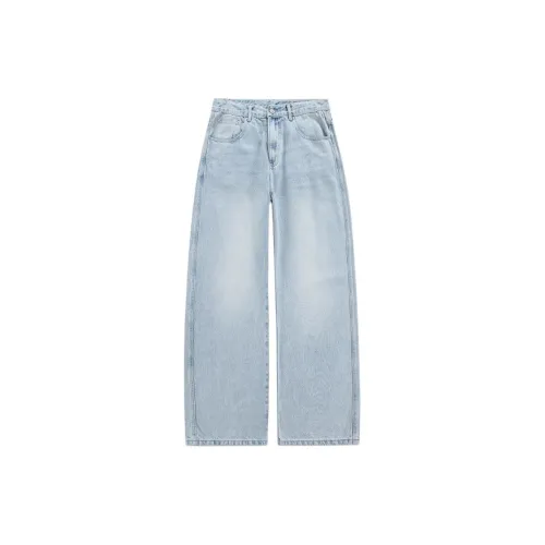 GTRG Jeans Unisex Light Blue