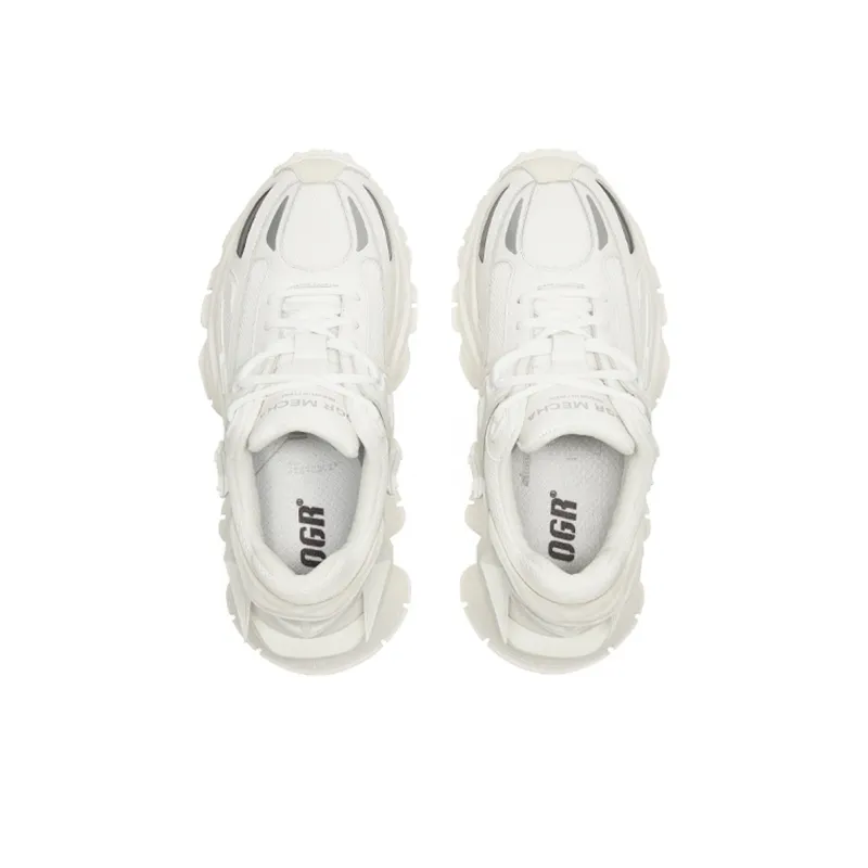 OGR R-Line Wanderers Chunky Sneakers Unisex Saturn White-3
