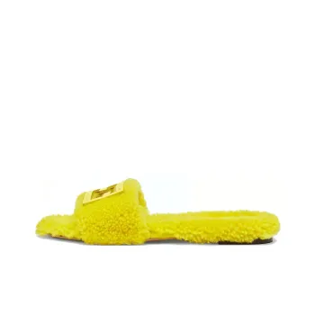 FENDI Slide Slippers Women's Yellow