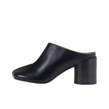 MM6 Maison Margiela Asymmetric Toe Slip On Mules Women's