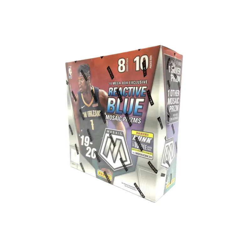 PANINI 2019/20 Mosaic Basketball Mega Single Pack Sports Cards Full Box-1