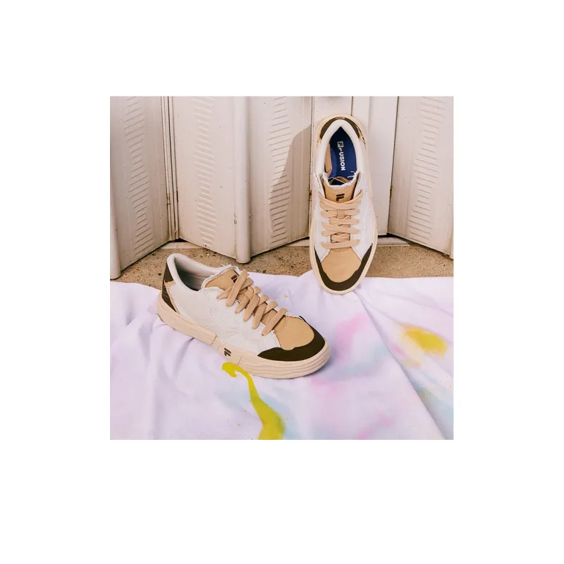 FILA FUSION Pop 2 Skate Shoes 'Beige Black'-6
