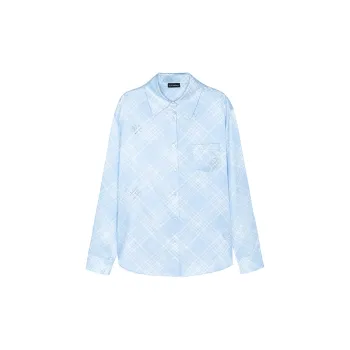 SILKY MIRACLE SS24 Pajama Tops Women's Blue
