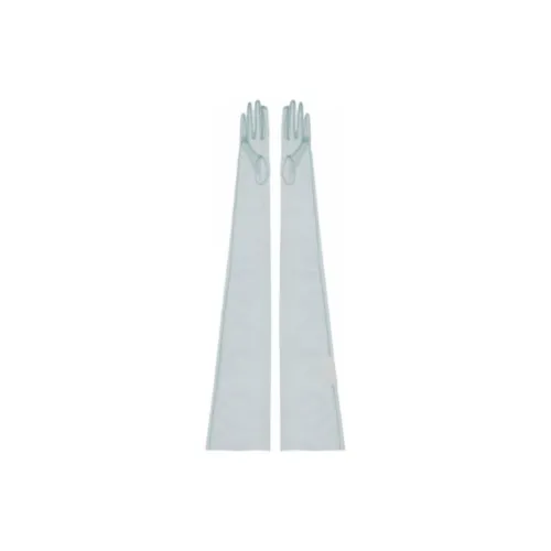Maison Margiela Polyamide Gloves Women's Light Blue/Gray/Brown/Purple
