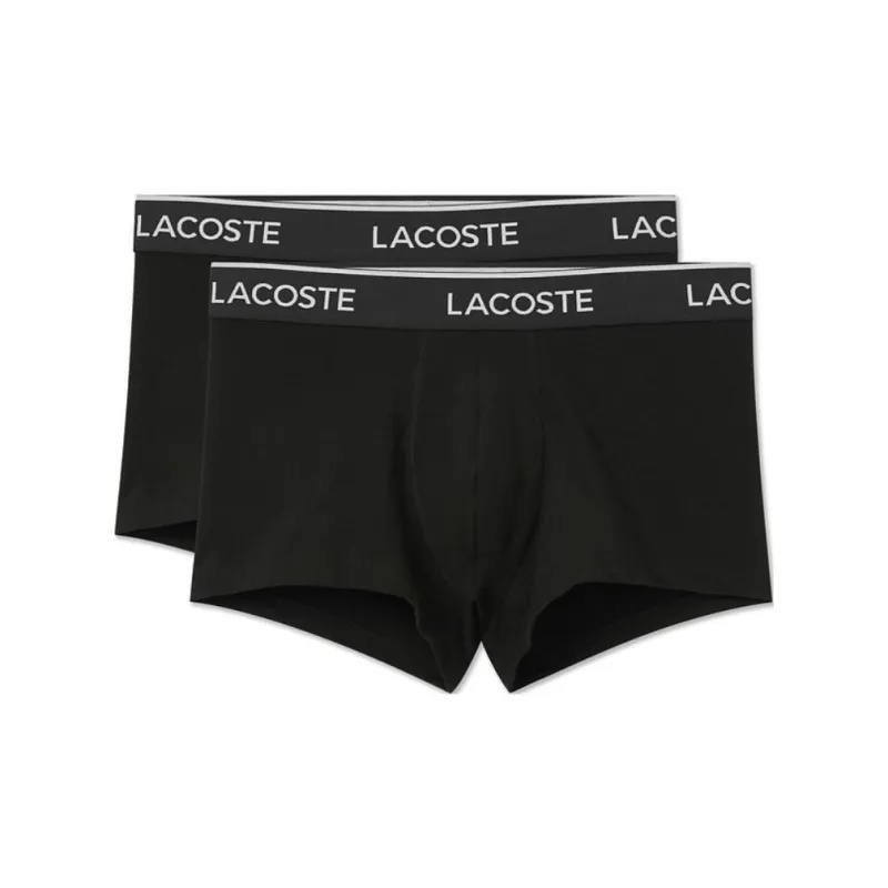 LACOSTE Logo waistband Slip on Boxers Pack Of Three-0