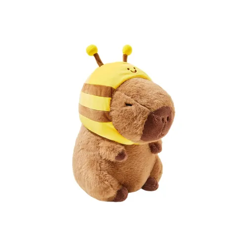 The Green Party 카피바라 벌 헤드피스 인형 플러시 펜던트 12cm/22cm 추천 신장