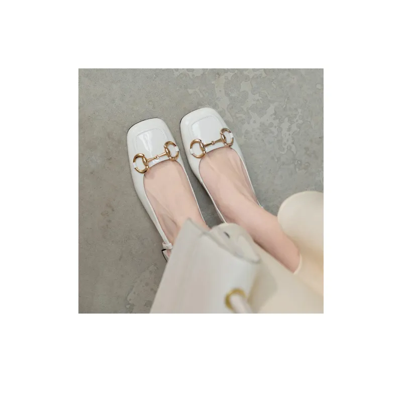CAMEIDO High Heels Women's Ecru-3