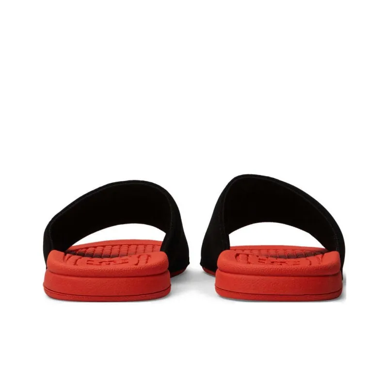 DC Shoes Slide Slippers Men's Black Red-3