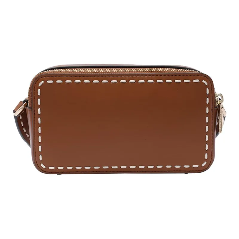 MICHAEL KORS Calfskin Crossbody Bag Shoulder Bag Women's Leather Brown-2