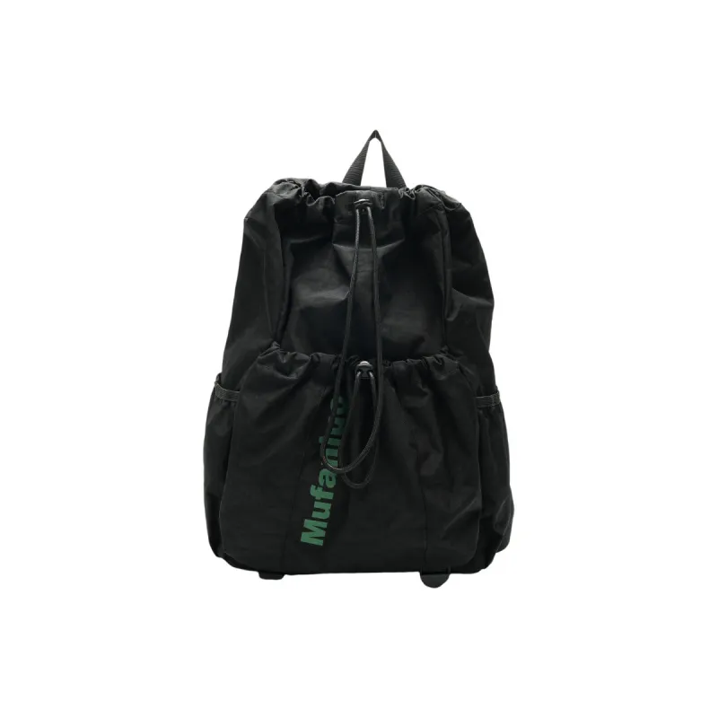 S.REPHEN Nylon Backpack Regular Unisex Black/Gray/Ecru/Khaki-0