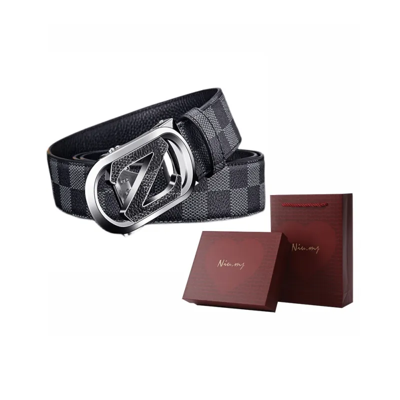 NIUMJ Belt Automatic Buckle Men's Style 3.5CM-3