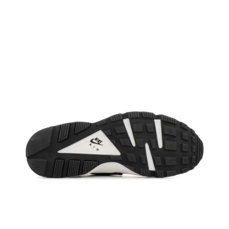 Nike Air Huarache Anti-Slip Wear-Resistant Low-Top Casual Running Shoes Men's White-3