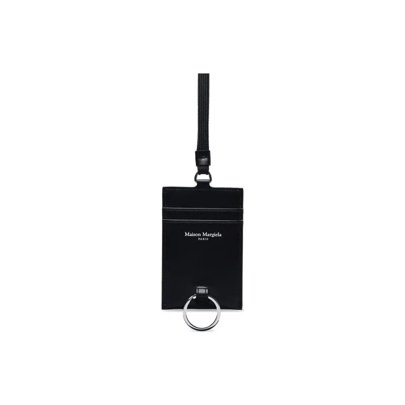 Maison Margiela Logo Printed Neck Strap Cardholder-0