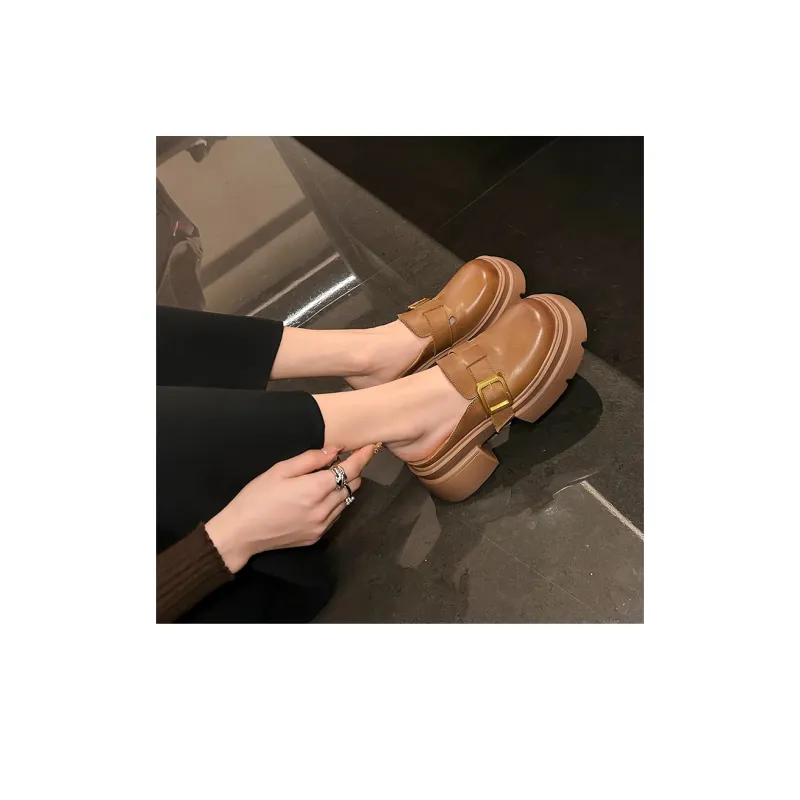 Echo&yolo Wrap toe Slippers 6.5cm Women's-9