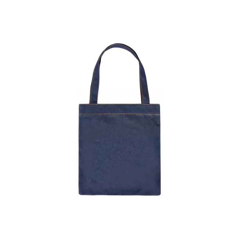 Lee Denim Handbag Shopping Bag Large Size Unisex Denim Blue-1