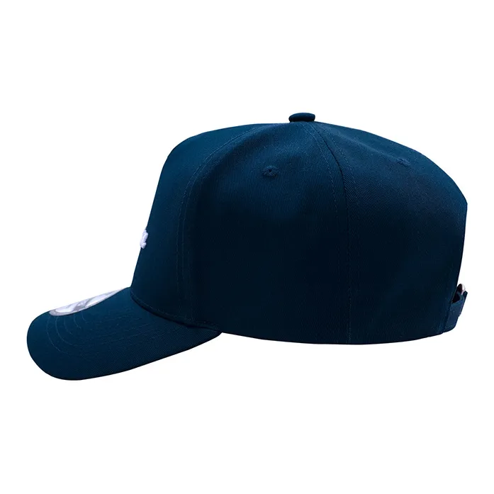 PAULASARA Cotton Baseball Caps Unisex Peacock Blue-3