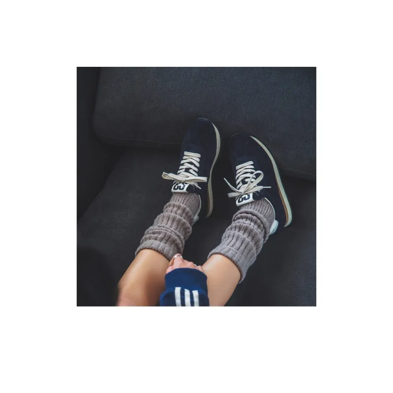 SHOESZOOO Low Top Casual Shoes Women's Navy Blue-2
