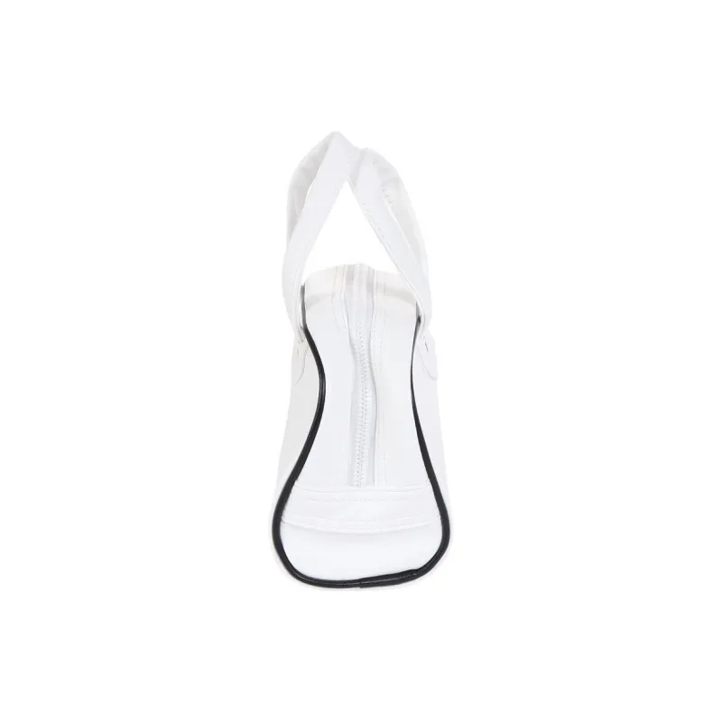 PUMA Synthetic Leather Boston Bag Handbag Trumpets Unisex White-2