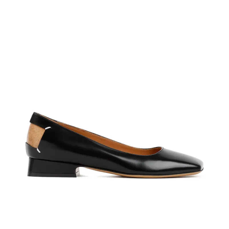 Maison Margiela Décortiqué Four-stitch Ballerina Shoes-1