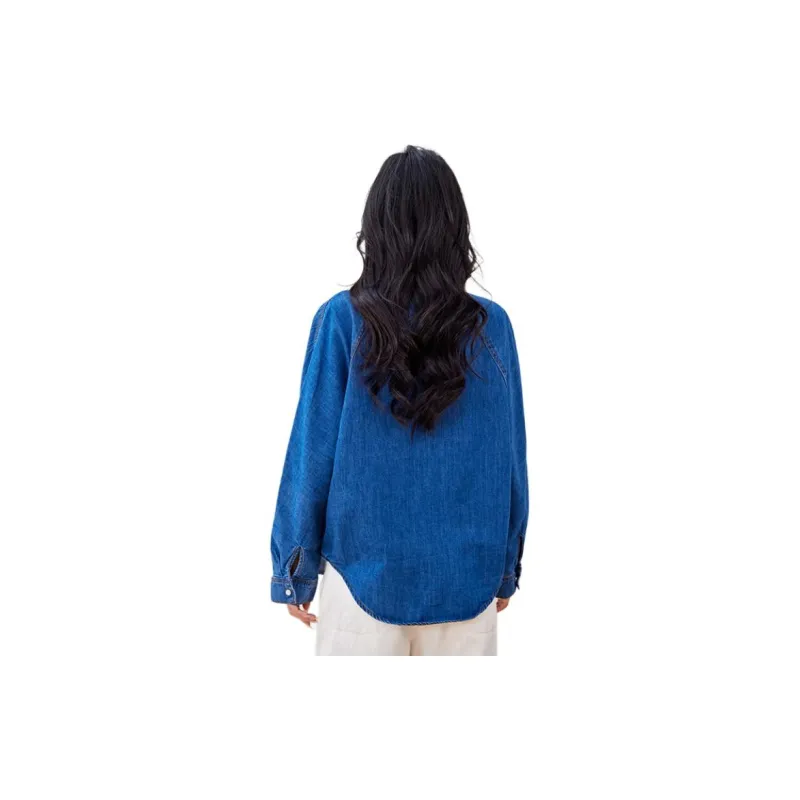 La Chapelle Shirts Women's Blue-0