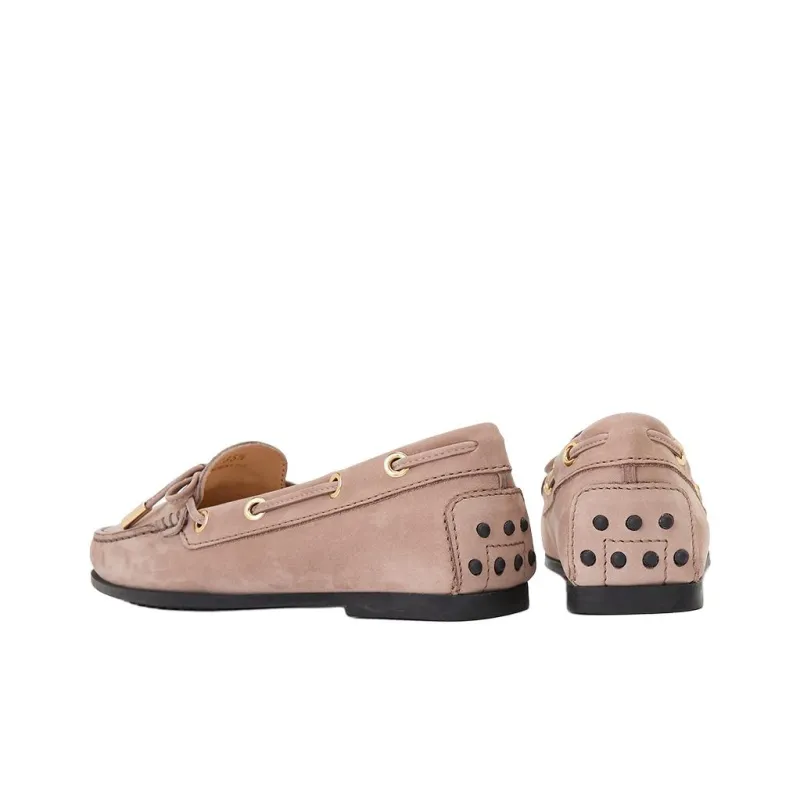 TOD'S Boat Shoes Women's Pink-4