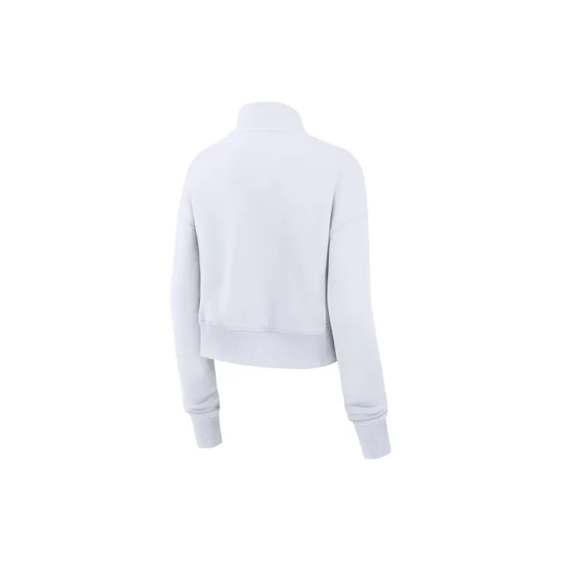 Nike College Michigan State Spartans Legacy Elevated Logo Sweatshirt Women's White-1