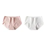 M754- Plaid Slash-D Group-Pink+White (2 pieces)