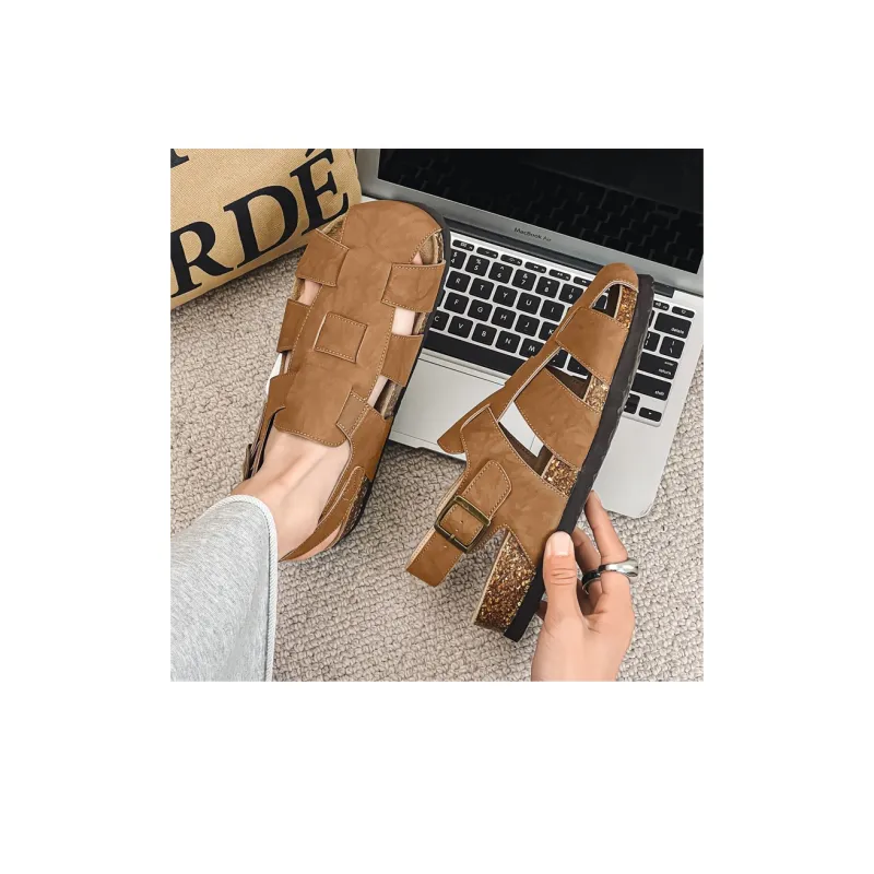 Romon Roman Sandals Unisex-2