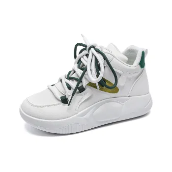 EASTERN CAMEL Height Increasing Mid Top Casual Shoes Women's