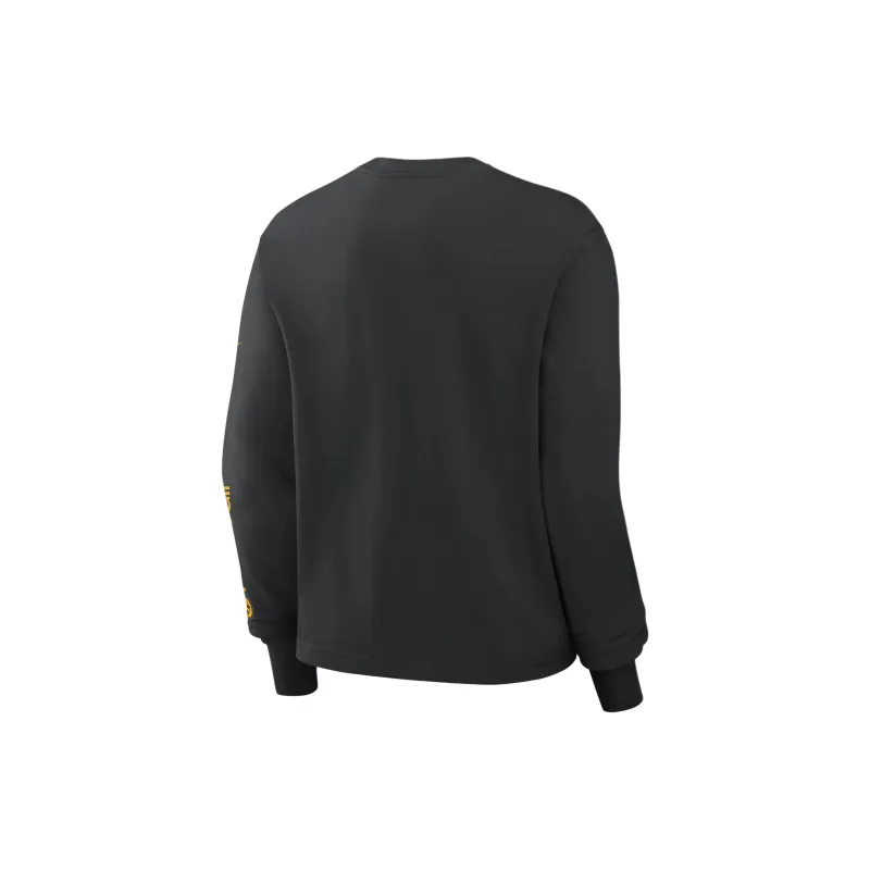 Nike Pittsburgh Steelers Boxy Women's Nike Nfl Long Sleeve T Shirt-1