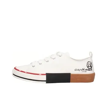 Maison Margiela Low Top Skateboard Shoes Women's White Red Black