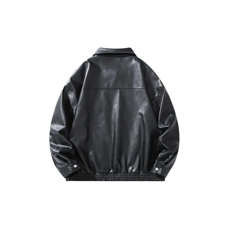 Ice Flying Leather Jacket Unisex-1